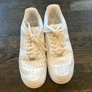 Women’s Nike Air Force Ones - worn only a couple times, great condition!
